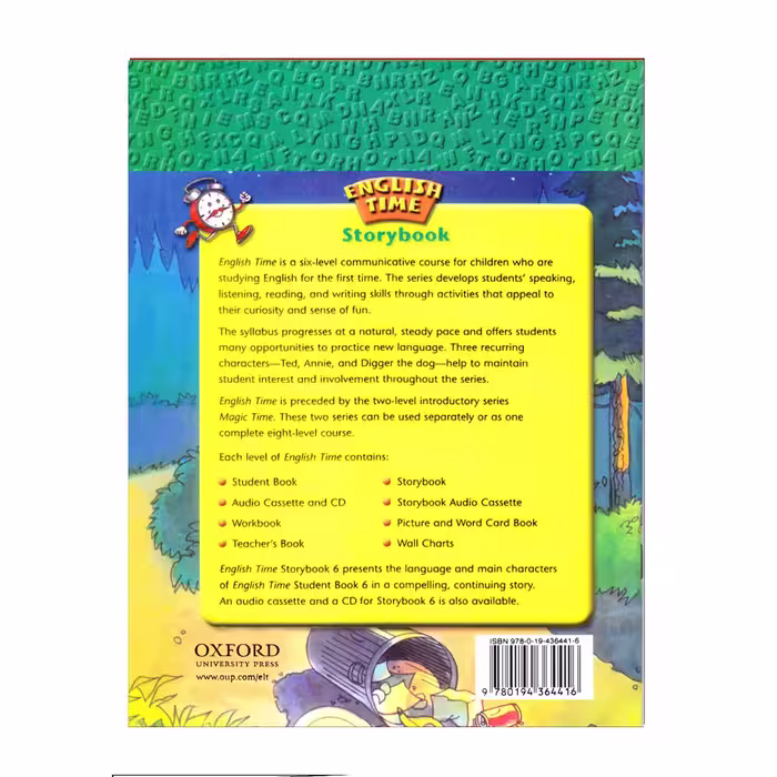 کتاب English Time Storybook 6 The Litterbug Mystery اثر Setsuko Toyama انتشارات الوندپویان