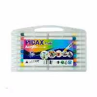 ماژیک 36 رنگ اکریلیک جعبه طلقی پیداکس کد P636