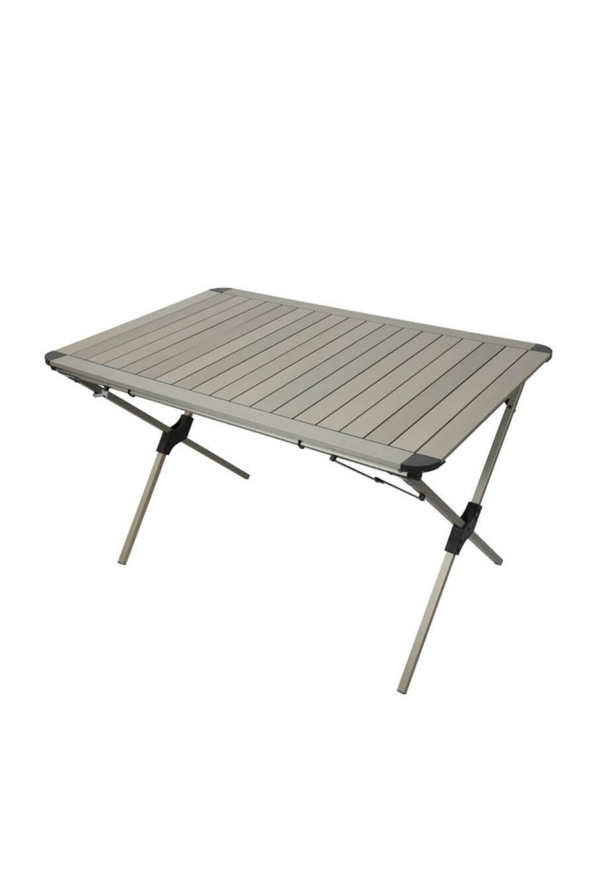 میز کمپ خاکستری کمپینگ آلومینیوم بزرگ Xxl campout