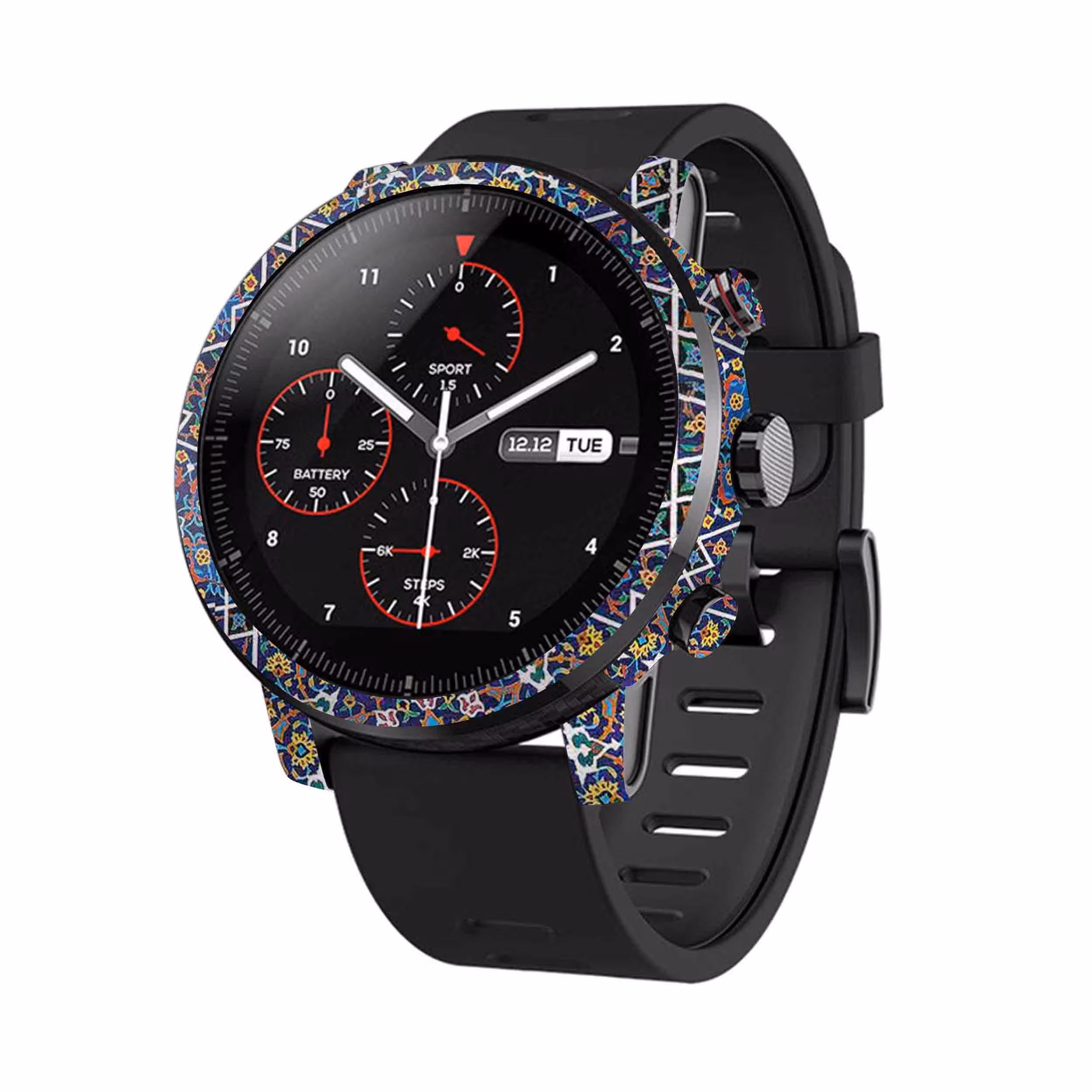 برچسب ماهوت طرح Iran Tile6 مناسب برای ساعت هوشمند شیایومی Amazfit Stratos