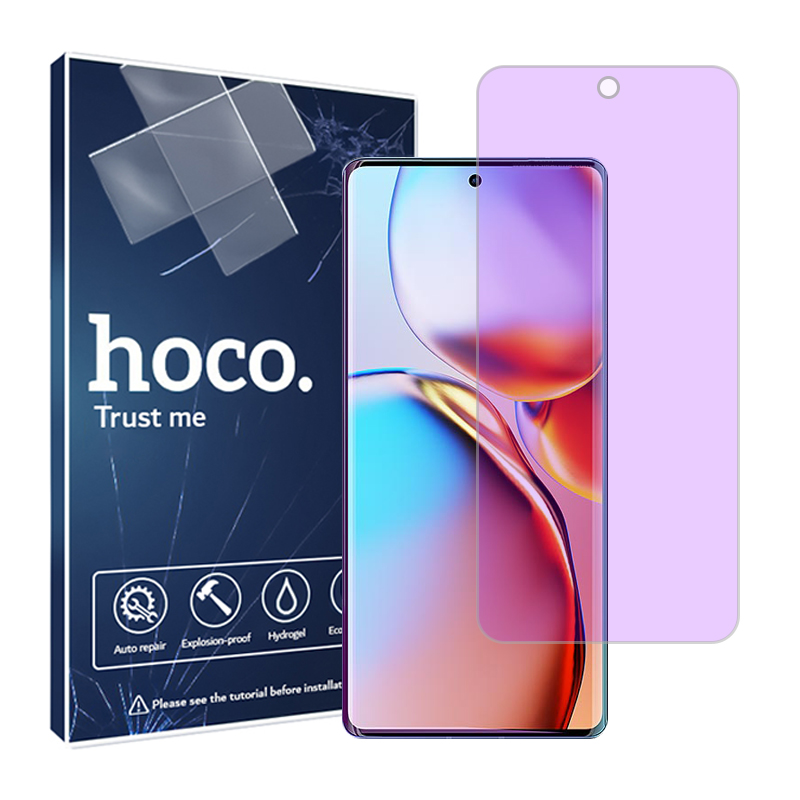 گلس موتورولا Edge 40 Pro مدل آنتی پرپل برند هوکو کد S