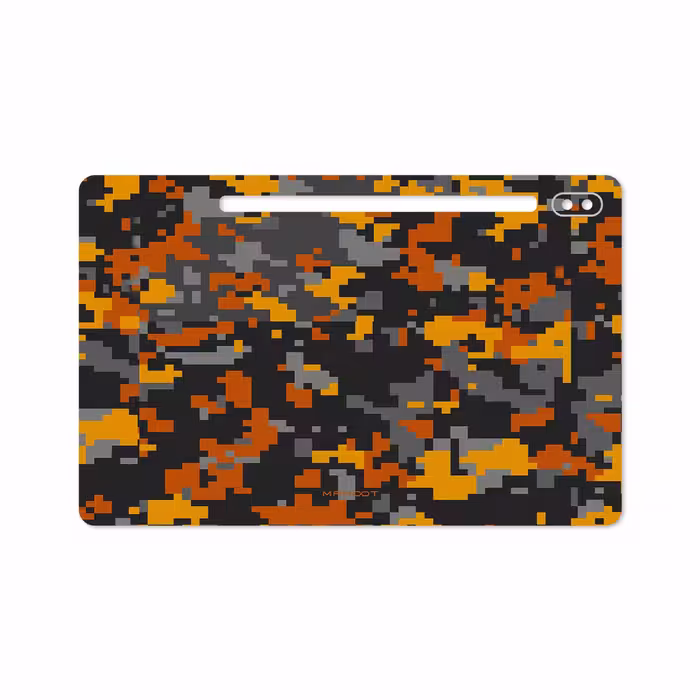 برچسب پوششی ماهوت مدل Army-Autumn-pixel مناسب برای تبلت سامسونگ Galaxy Tab S6 2019 SM-T865