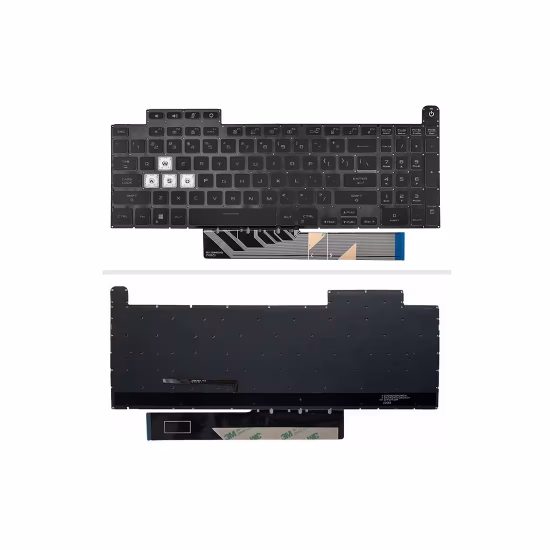 کیبورد لپ‌تاپ ایسوس FA507 (بدون فریم | با بکلایت)