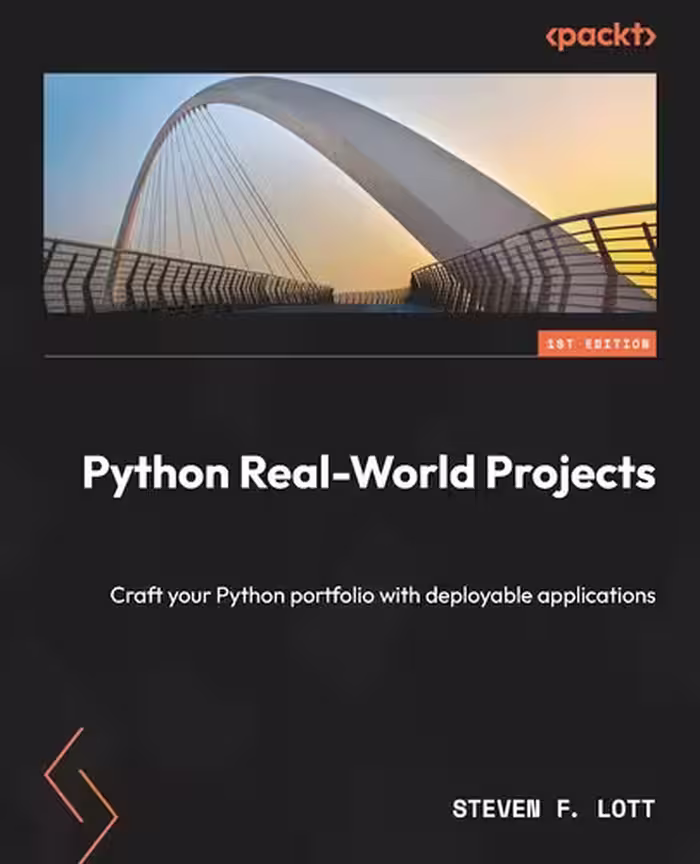 خرید و دانلود نسخه کامل کتاب Python Real-World Projects: Craft your Python portfolio with deployable applications