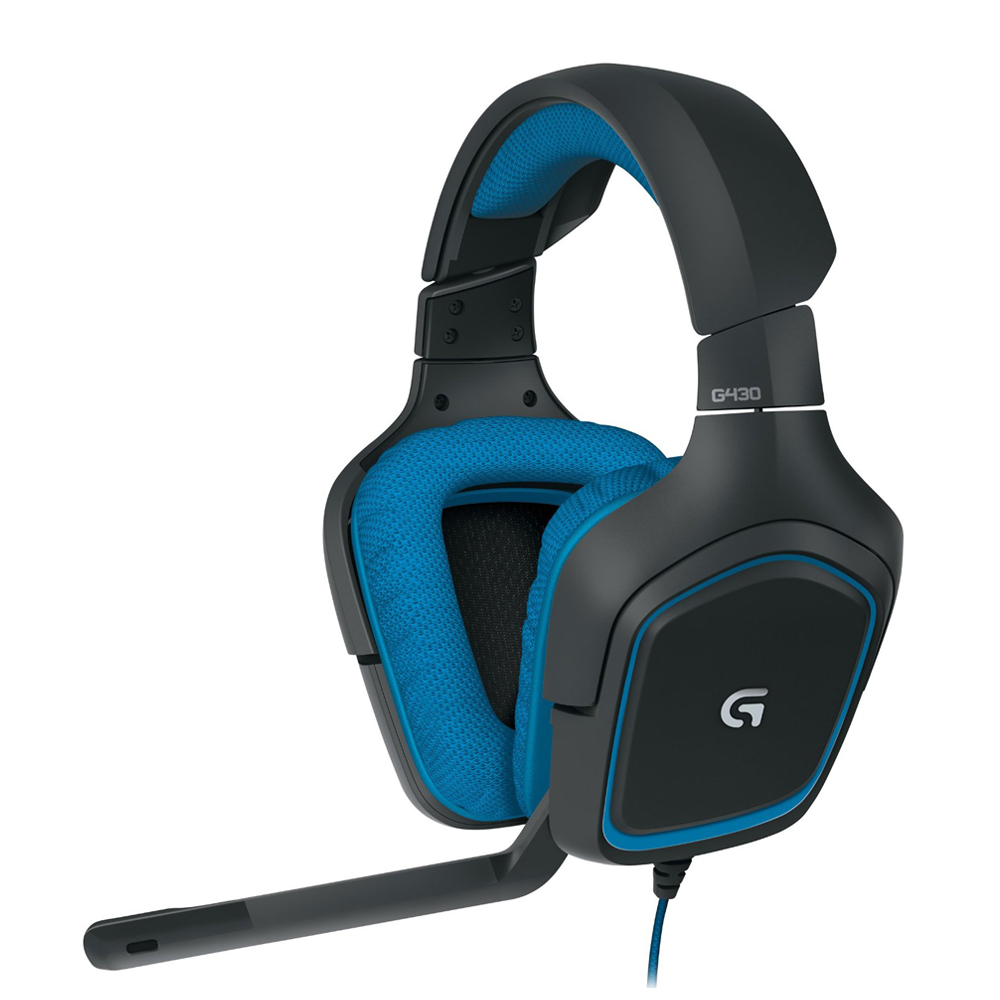 قیمت و خرید هدست گیمینگ باسیم 71 لاجیتک مدل G430 Surround Sound | یاس ارتباط