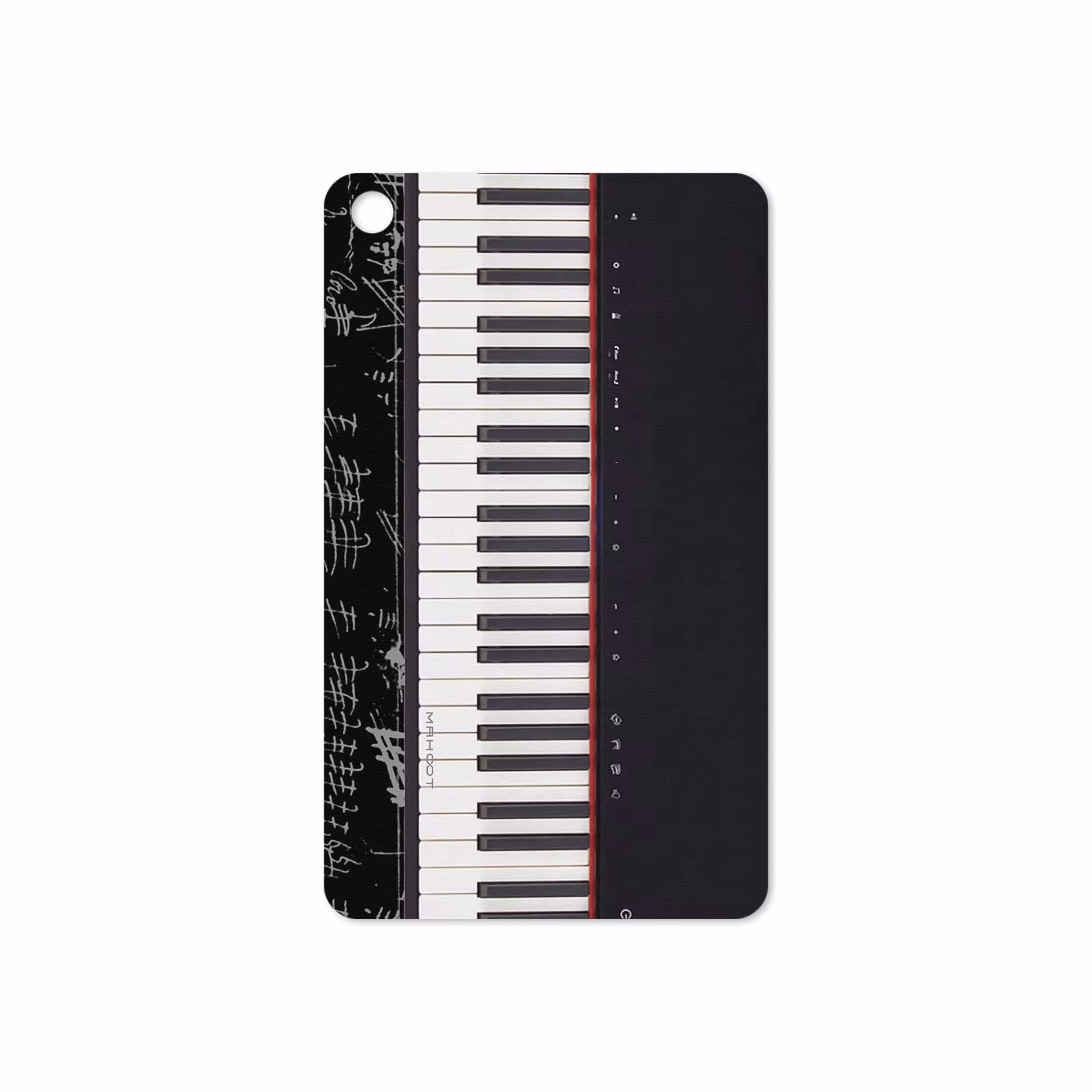 برچسب پوششی ماهوت مدل Piano-Instrument مناسب برای تبلت شیائومی Mi Pad 4 2018