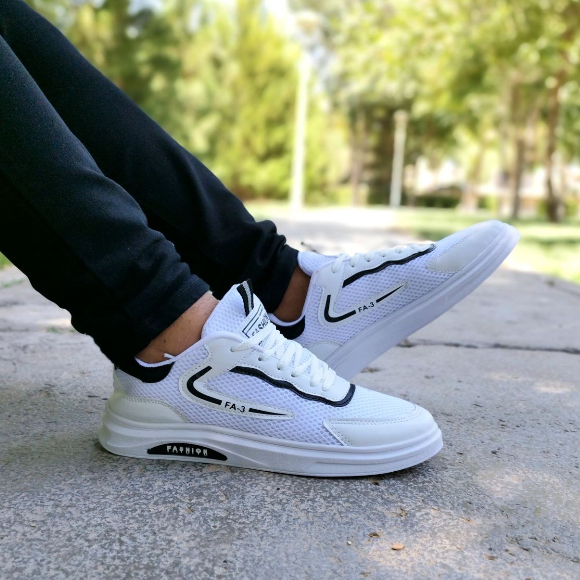 کفش اسپرت مردانه زیره پیو نرم و راحت مدل fa3