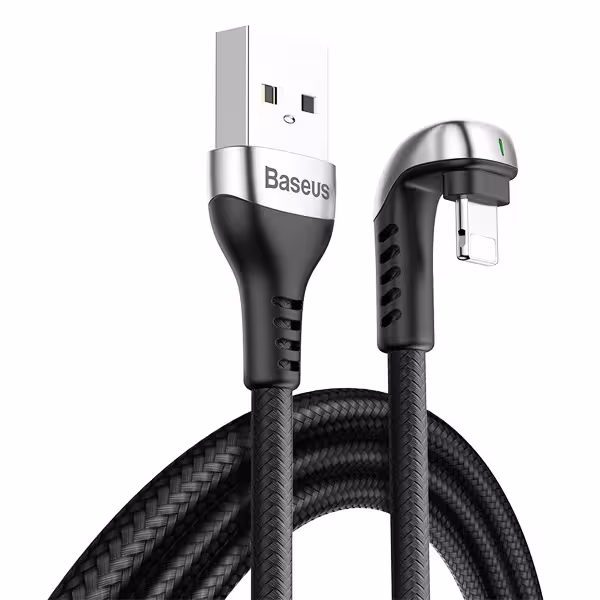 کابل تبدیل USB به لایتنینگ باسئوس مدل CALUX-B01 طول 2 متر