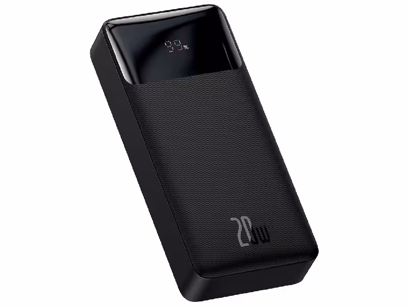 پاور بانک فست شارژ 20000 میلی آمپر بیسوس مدل Bipow Digital Display PPDML-M01