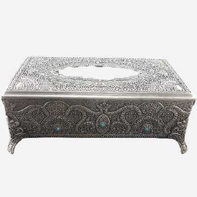 جعبه دستمال کاغذی مدل دایانا کد 1383