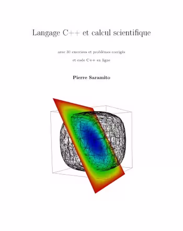 خرید و دانلود نسخه کامل کتاب Language C   et calcul scientifique