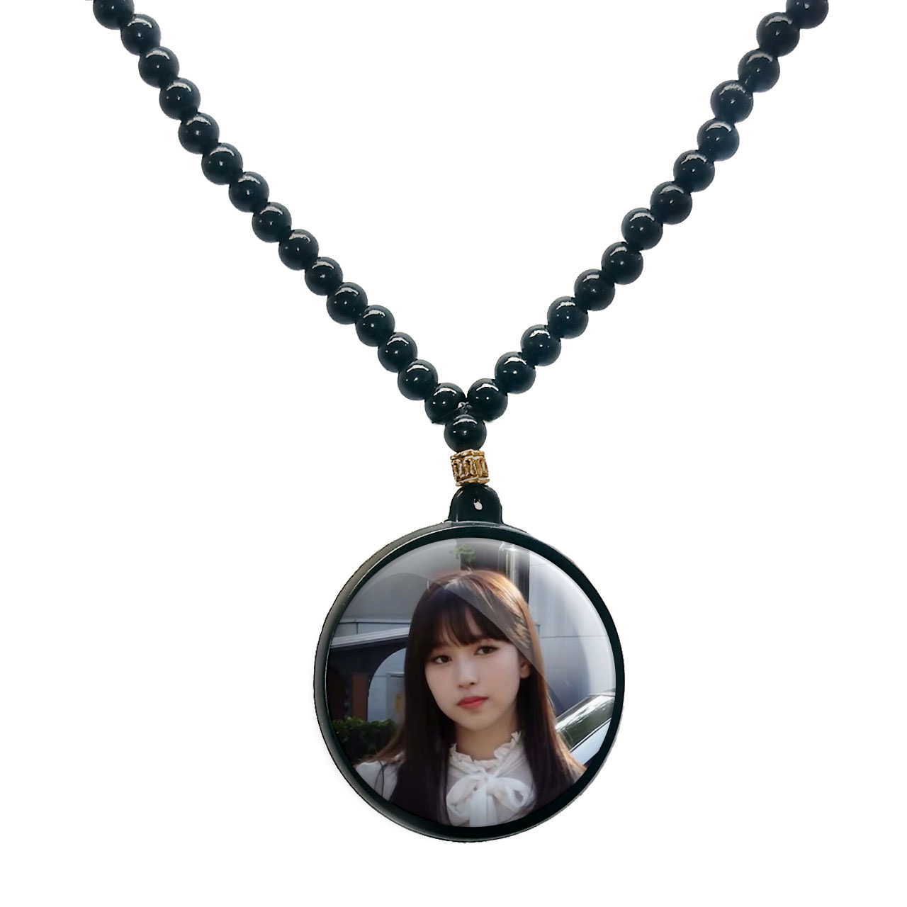 گردنبند پرمانه طرح تو ایس کد pmd.1428 مدل دو طرفه