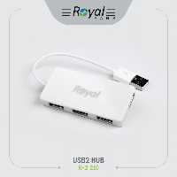 هاب ROYAL RH2-210 USB2 - یاسین کامپیوتر