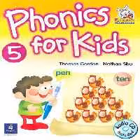 Phonics For Kids 5 SB CD کتاب فونیکس فور کیدز 5