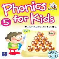 Phonics For Kids 5 SB CD کتاب فونیکس فور کیدز 5