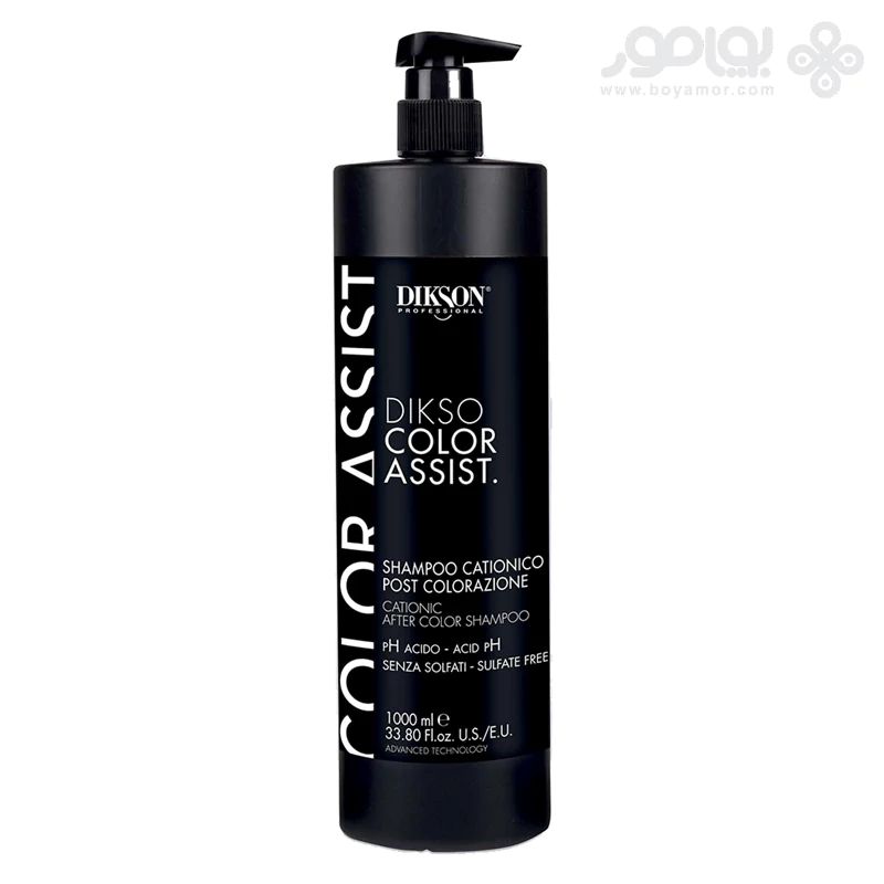 شامپو کاتیونیک دیکسون مدل COLOR ASSIST حجم 1000 میل