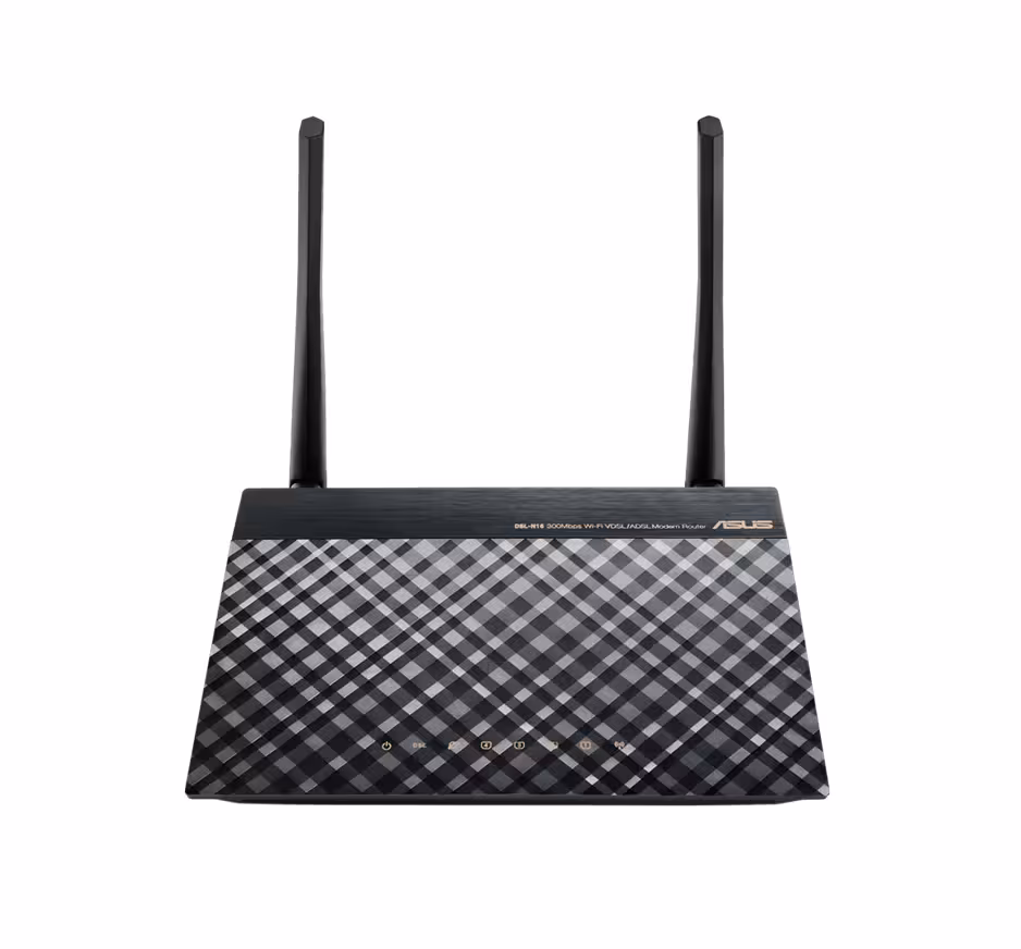 مودم روتر VDSL/ADSL بی سیم N300 ایسوس مدل DSL-N16 - دوسو آی تی