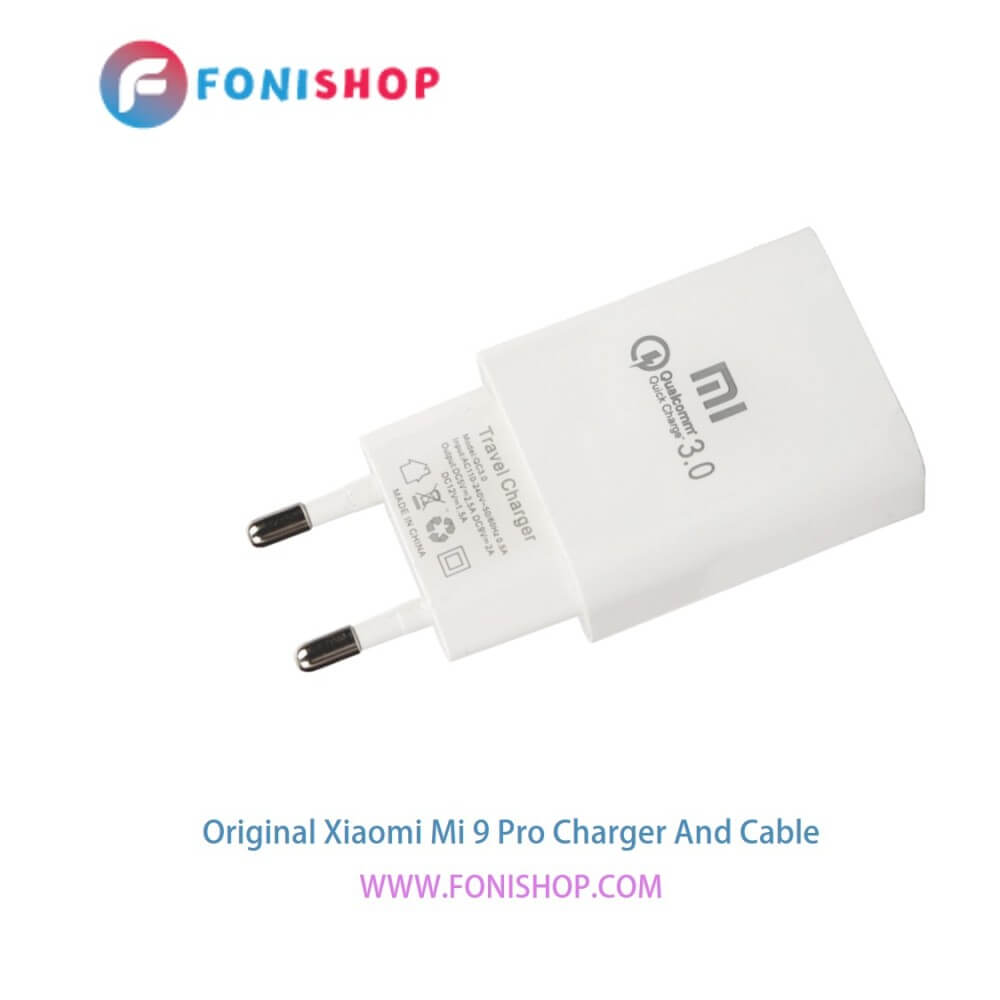 کابل و شارژر فست شارژ اصلی شیائومی Xiaomi Mi 9 Pro