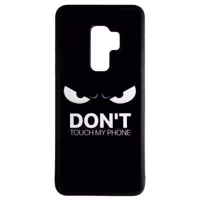 کاور طرح dont tuch my phone کد 1141 مناسب برای گوشی موبایل سامسونگ Galaxy S9