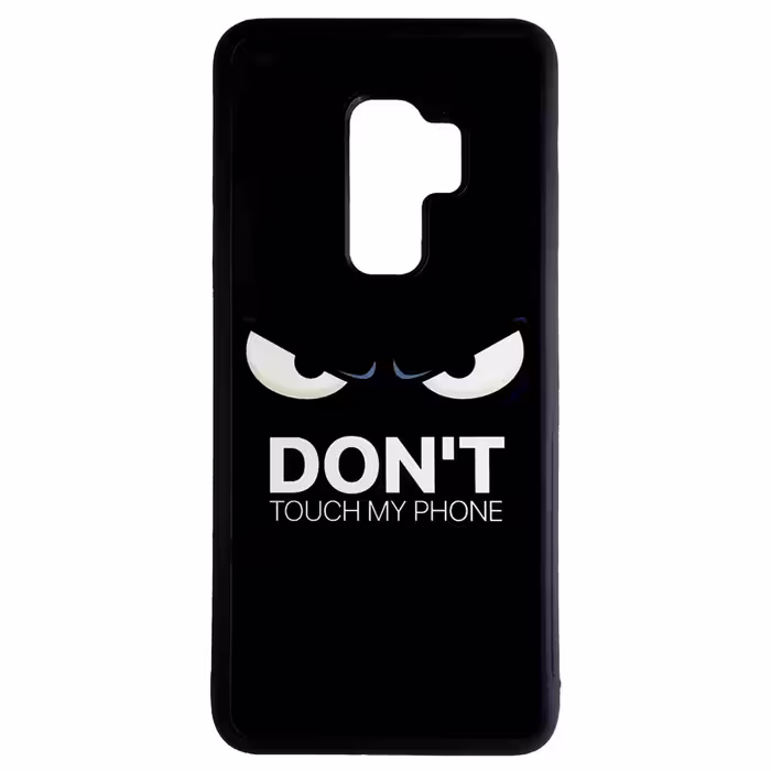 کاور طرح dont tuch my phone کد 1141 مناسب برای گوشی موبایل سامسونگ Galaxy S9