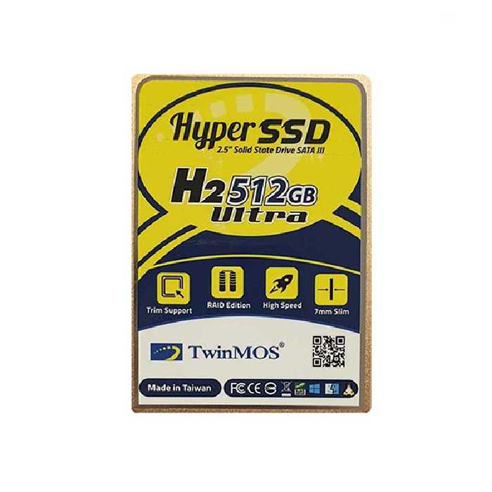حافظه SSD  تویین موس مدل TWIN MOS Hyper H2 Ultra 512GB