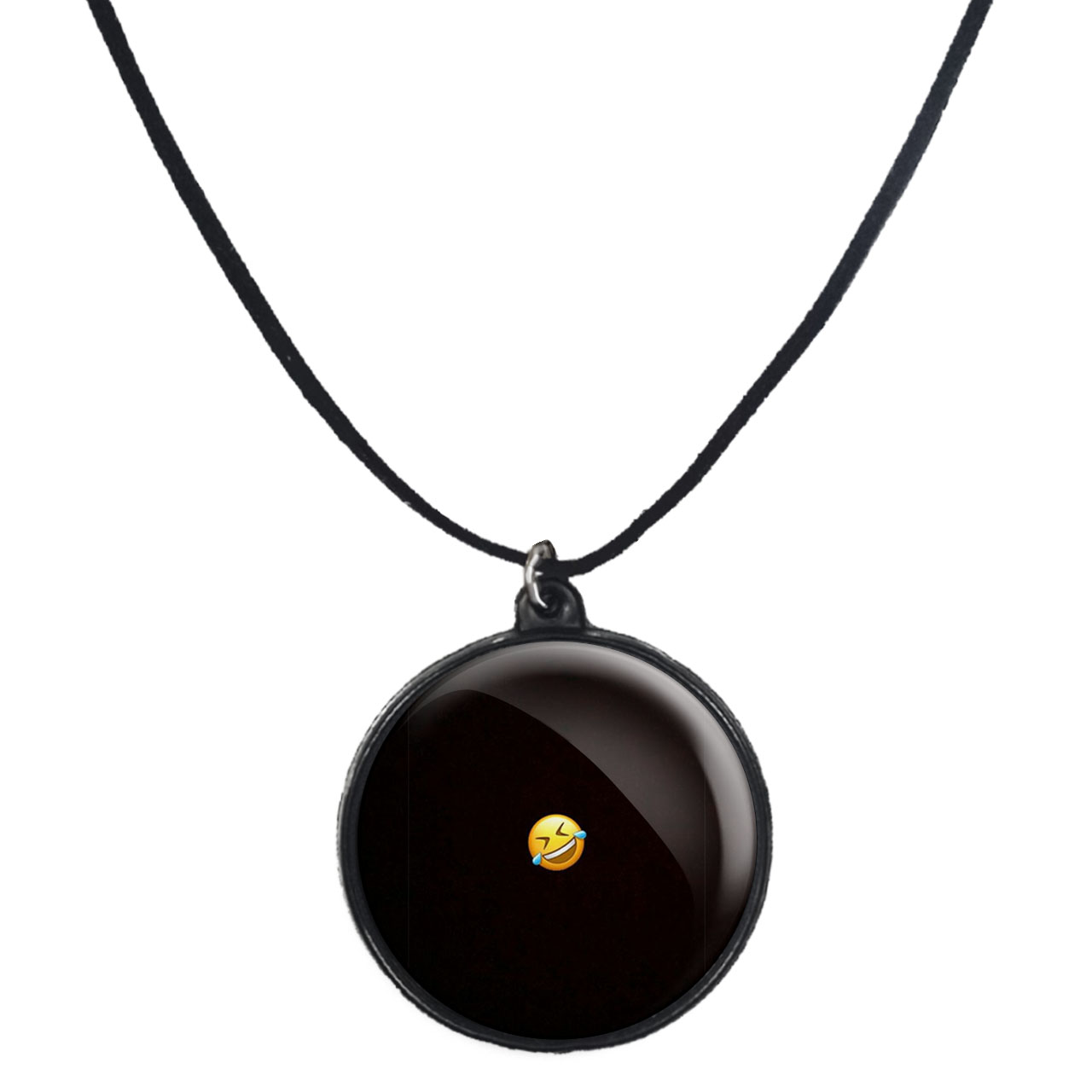 گردنبند پرمانه طرح ایموجی کد pmb.31624مدل دو طرفه