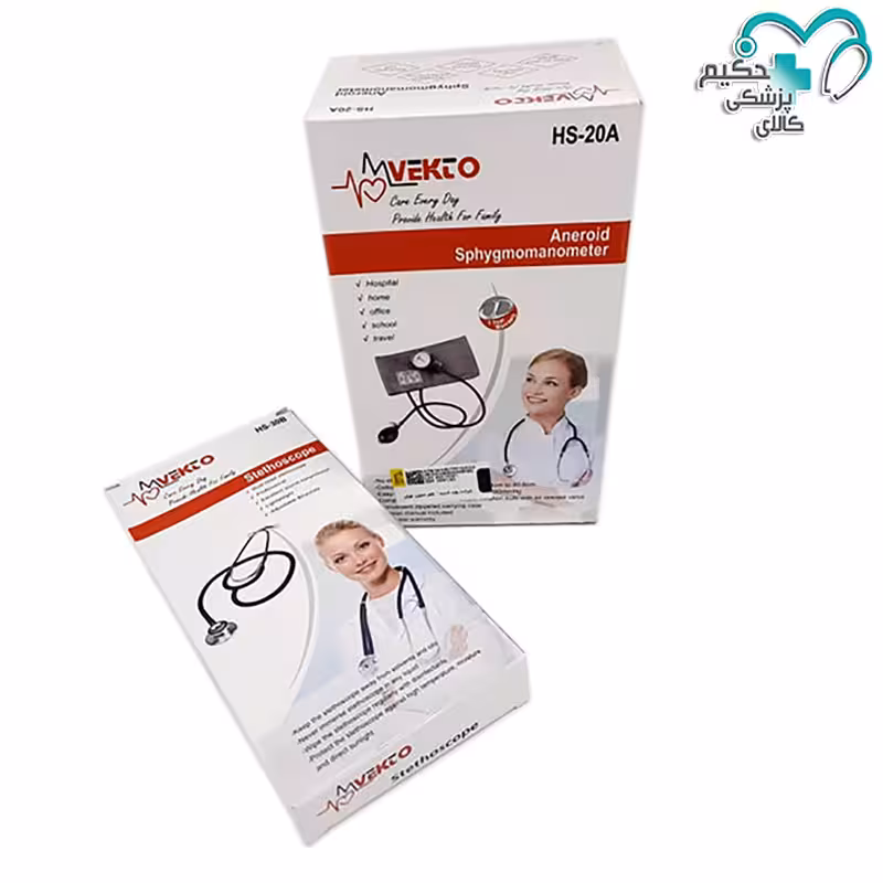 فشارسنج عقربه ای با گوشی وكتو ا Vekto Hand pressure gauge with phone