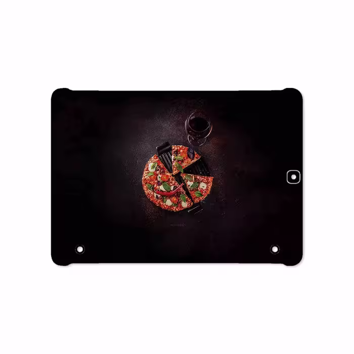 برچسب پوششی ماهوت مدل Pizza مناسب برای تبلت سامسونگ Galaxy Tab S2 9.7 2015 T815