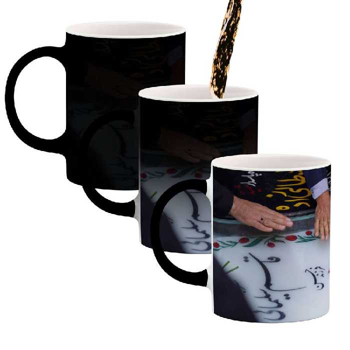 ماگ حرارتی طرح سردار شهید حاج قاسم سلیمانی  مدل mgph11747