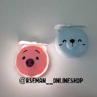 پنکه فانتزی و آینه رینگ لایت دار شارژی کیفیت عالی همراه با کابل شارژ