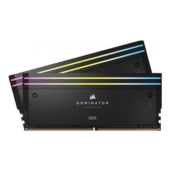 رم کامپیوتر Corsair Dominator Titanium RGB DDR5 32GB 6600MHz CL32 Dual