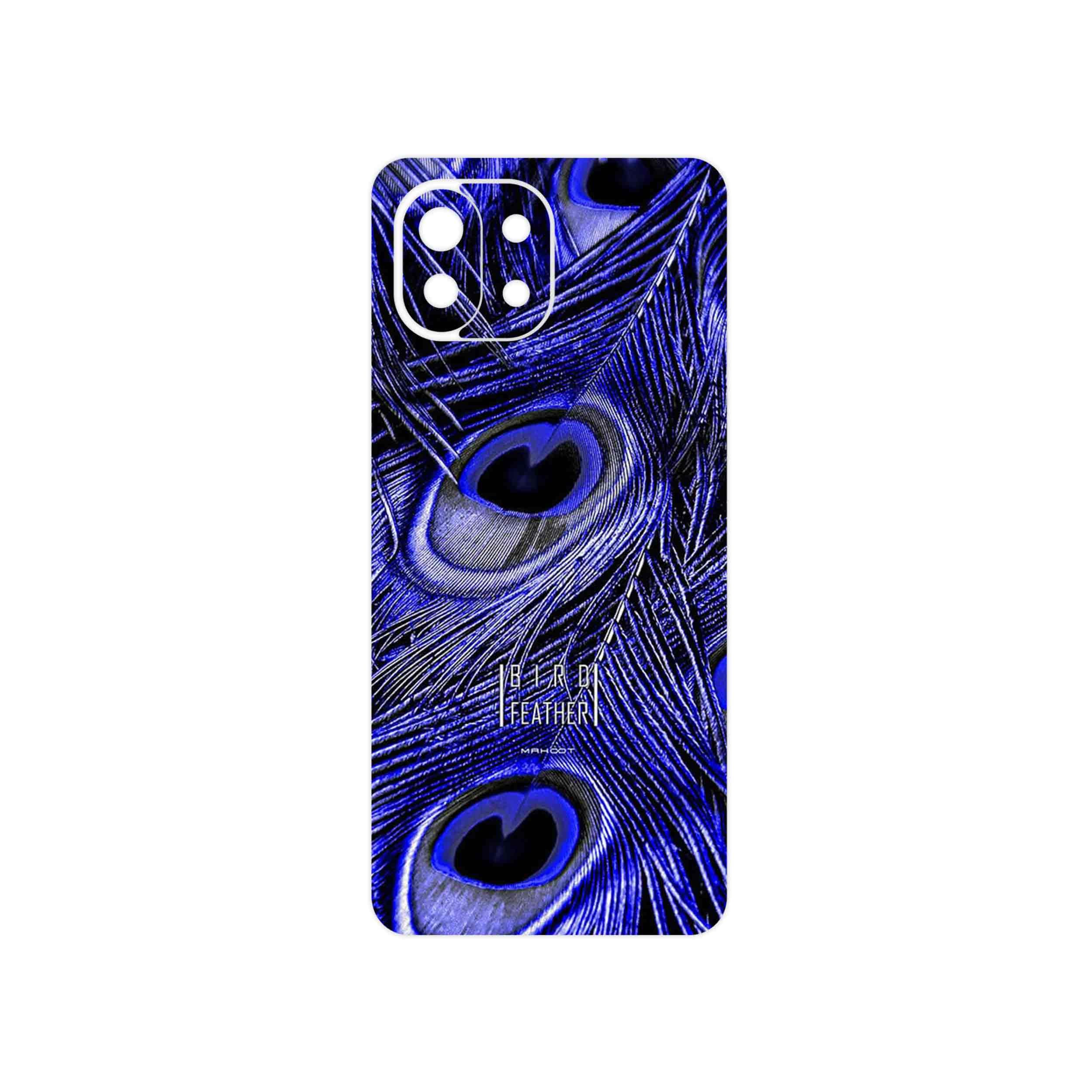 برچسب پوششی ماهوت مدل Purple Feather مناسب برای گوشی موبایل شیائومی MI 11 LITE