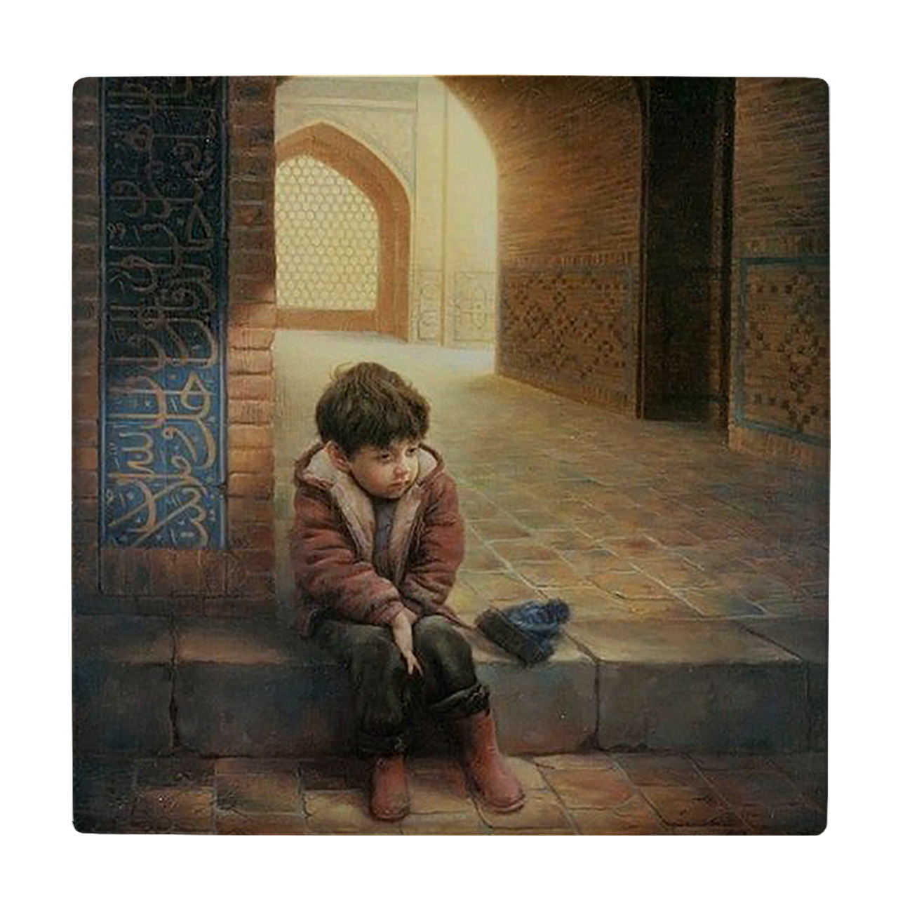 کاشی کارنیلا مدل لوحی کد klh141