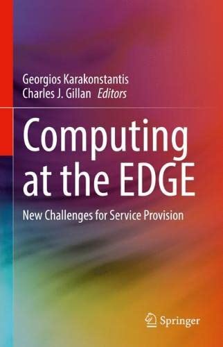 خرید و دانلود نسخه کامل کتاب Computing at the EDGE: New Challenges for Service Provision