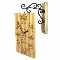 ساعت دیواری دست نگار مدل آشپزخانه