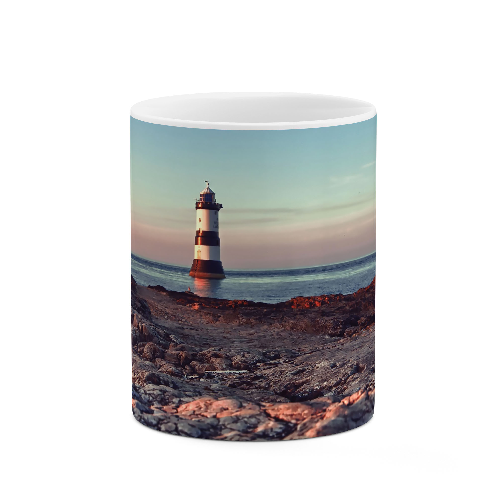 ماگ طرح فانوس دریایی مدل mug03465