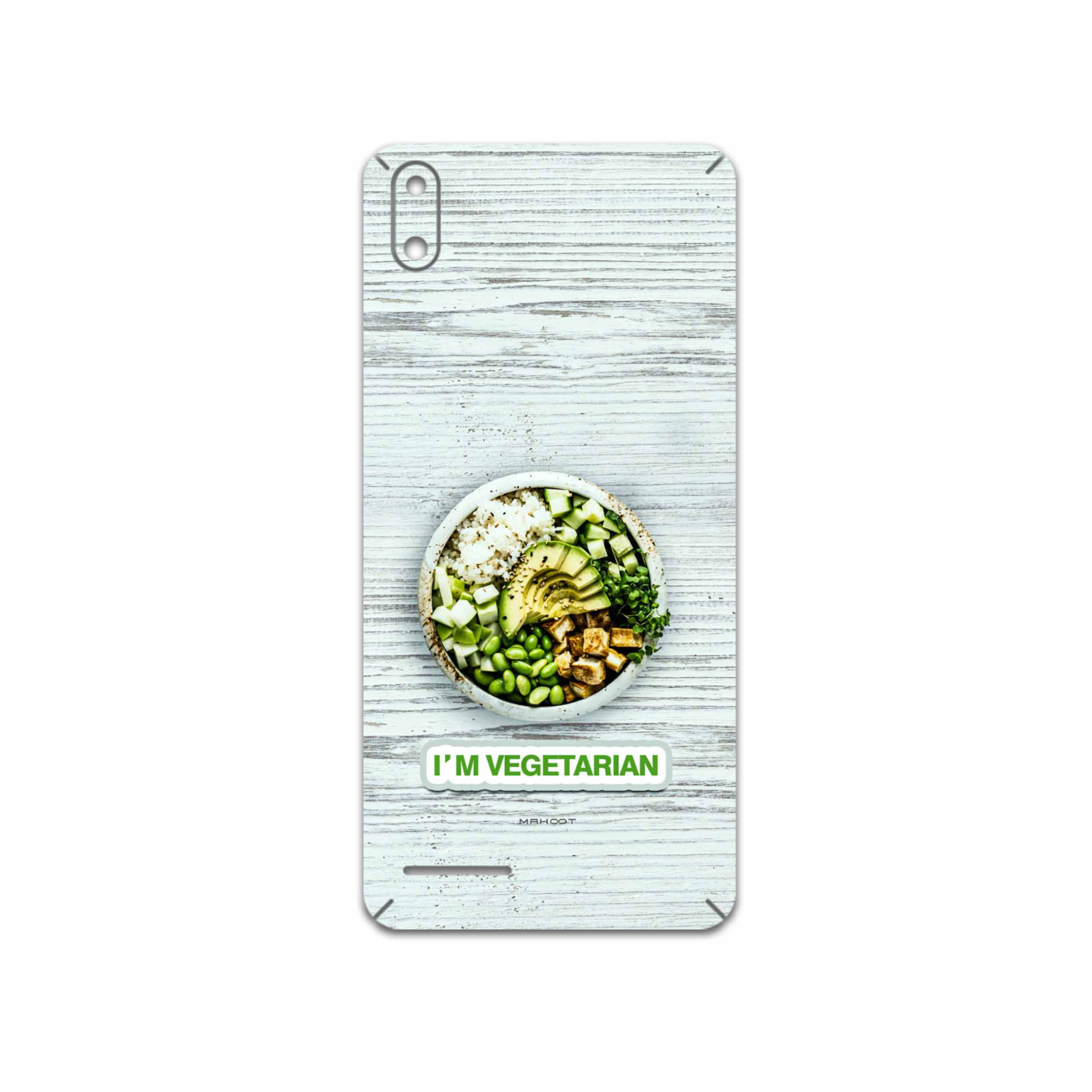 برچسب پوششی ماهوت مدل I'm-vegetarian مناسب برای گوشی موبایل لاوا Z51