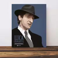 تابلو شاسی گلاک طرح آدرین برودی Adrien Brody کد FMO115 | دنیای قاب