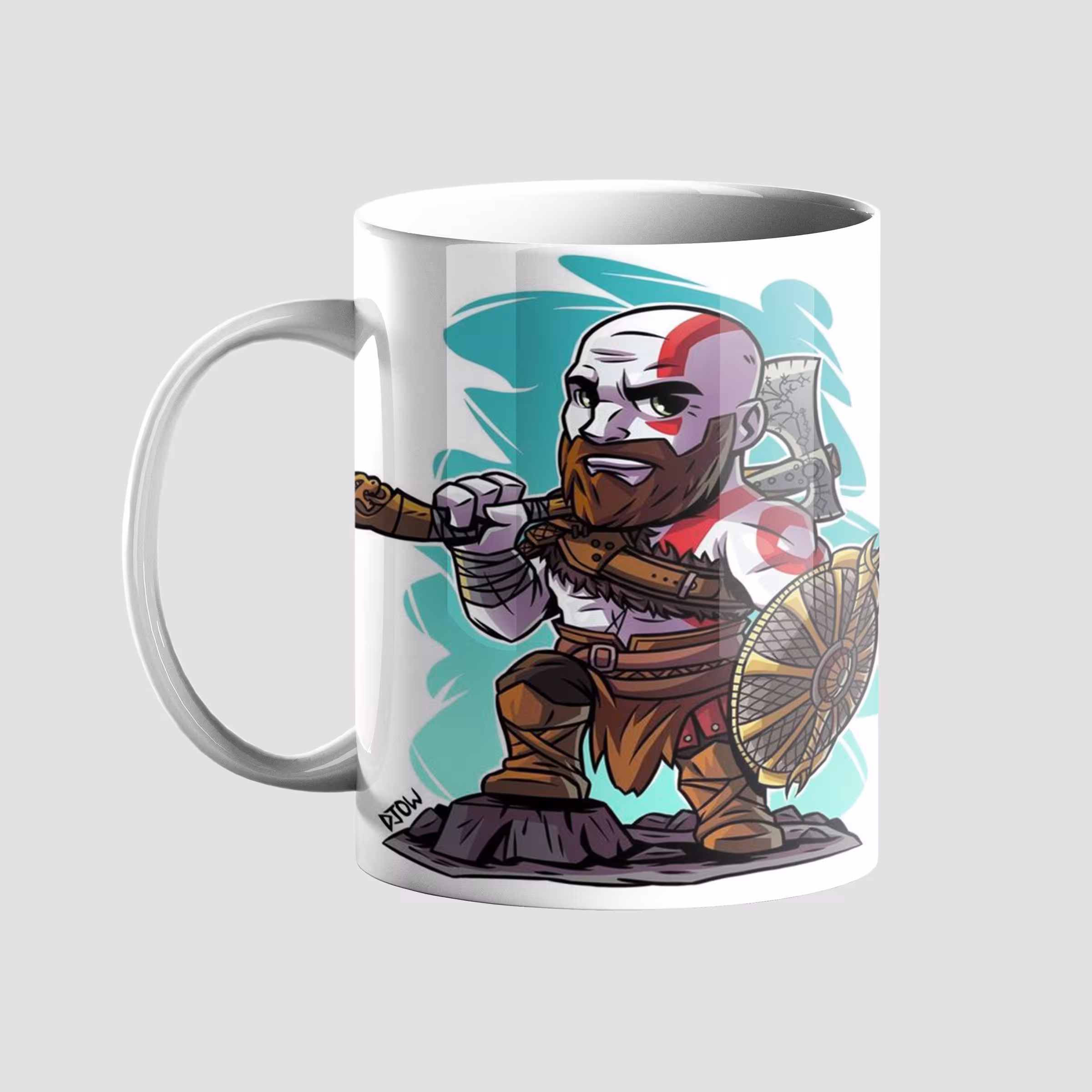 ماگ طرح God of War کد 370