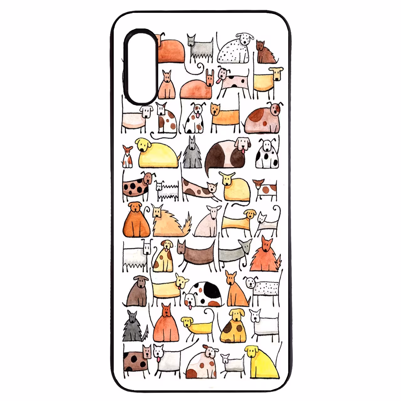 کاور طرح سگ ها کد 1105410943141 مناسب برای گوشی موبایل سامسونگ galaxy a50