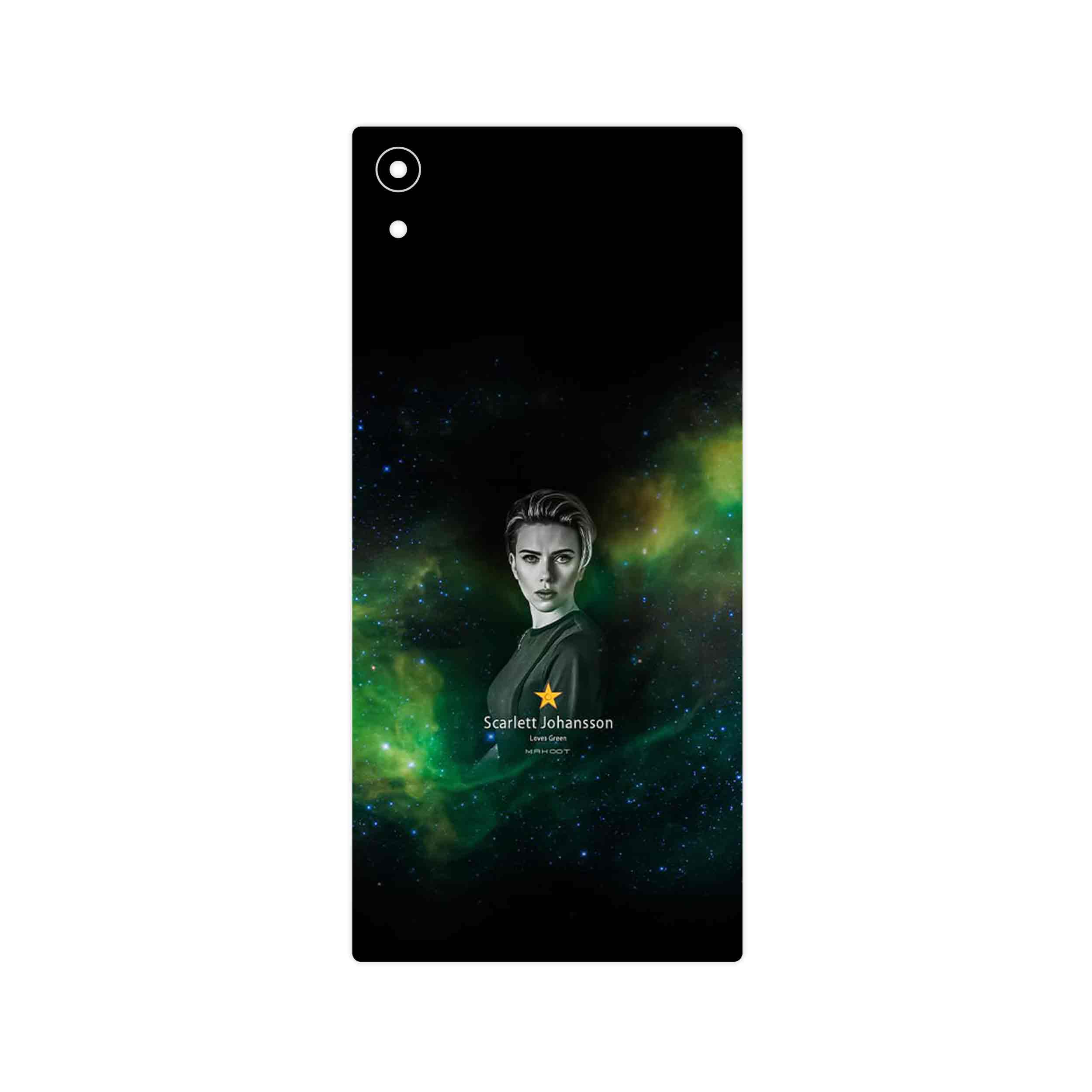 برچسب پوششی ماهوت مدل Scarlett Johansson مناسب برای گوشی موبایل سونی Xperia XA1 Ultra