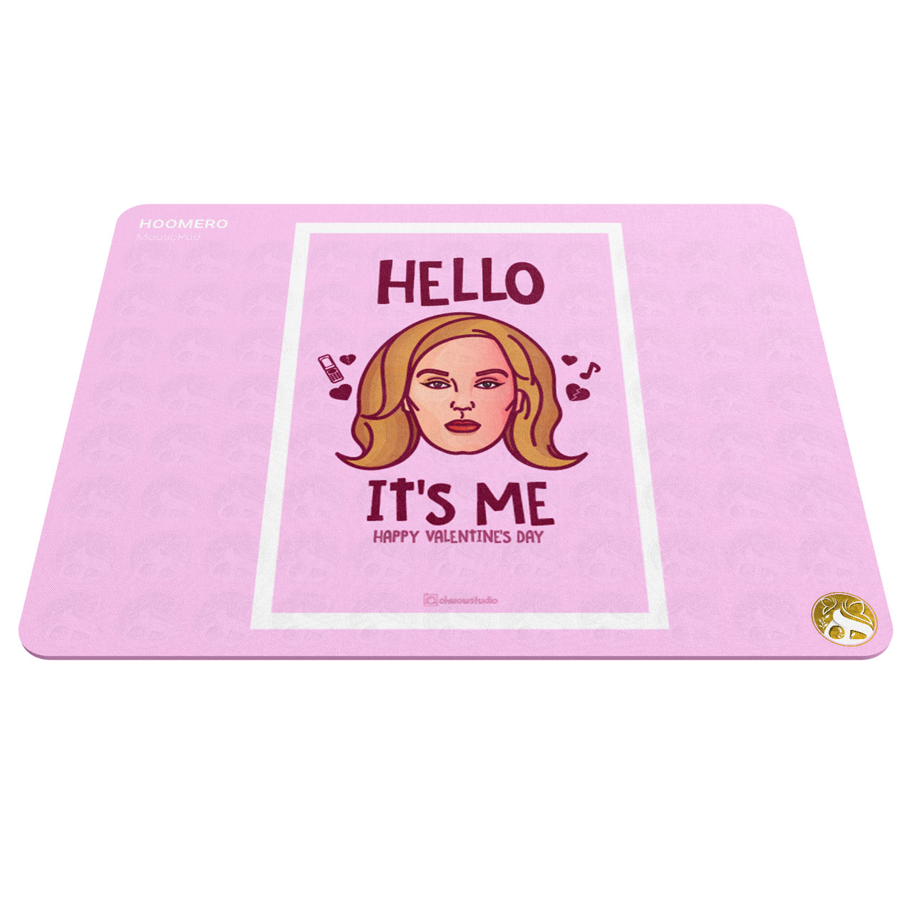 ماوس پد هومرو مدل A8417 طرح Adele