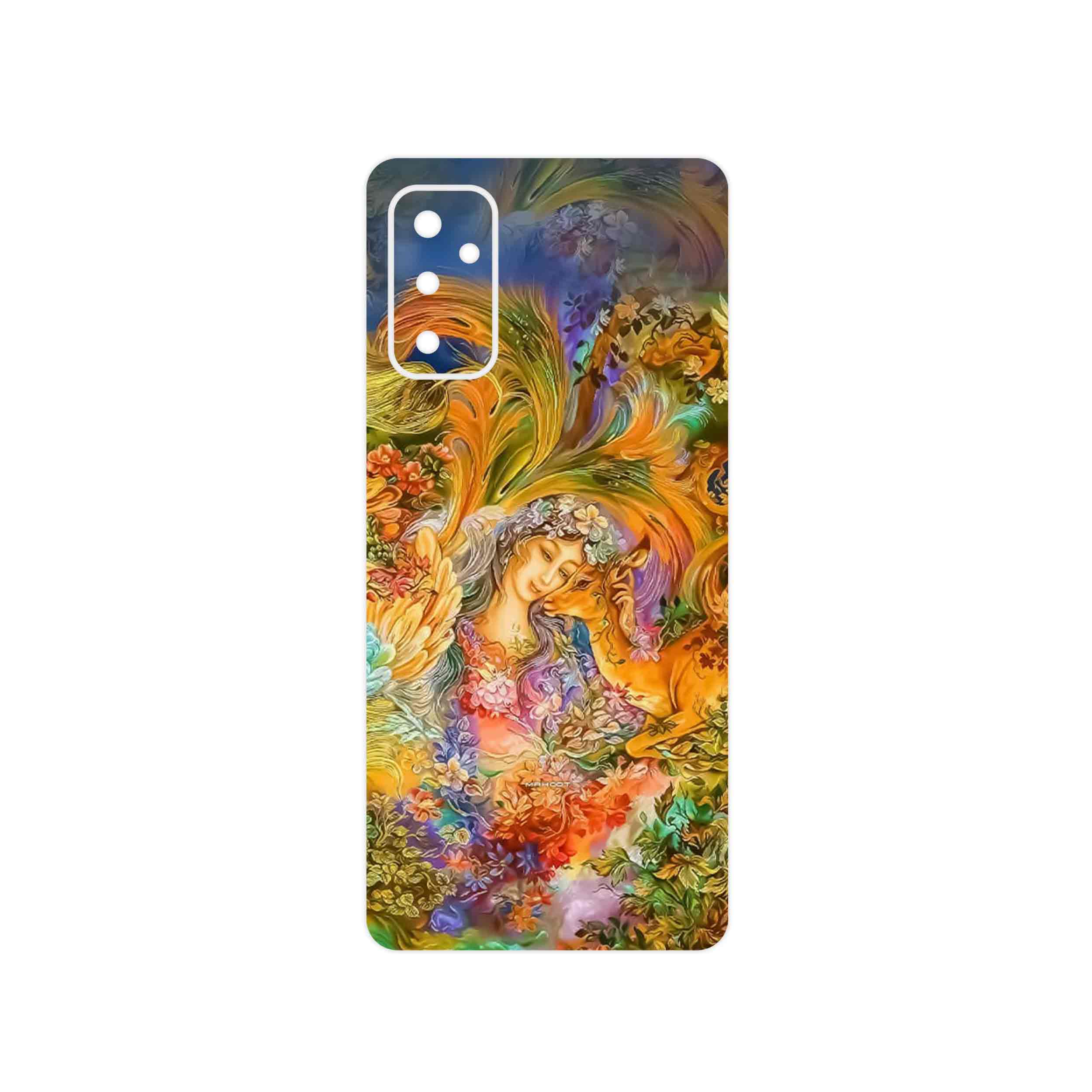 برچسب پوششی ماهوت مدل Persian miniature 3 مناسب برای گوشی موبایل سامسونگ Galaxy M52 5G