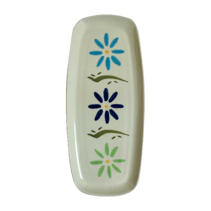 دیس سرامیکی طرح سه گل