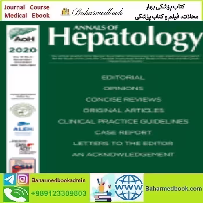 Annals of Hepatology Volume 19 Issue 1 to 6 2020 TRUE PDF