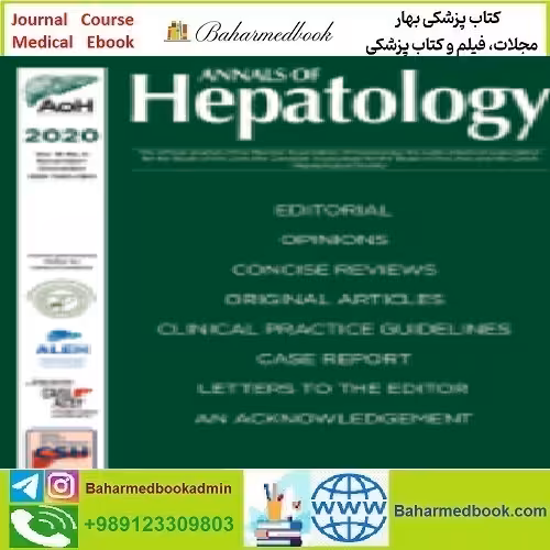 Annals of Hepatology Volume 19 Issue 1 to 6 2020 TRUE PDF