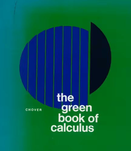 خرید و دانلود نسخه کامل کتاب The green book of calculus