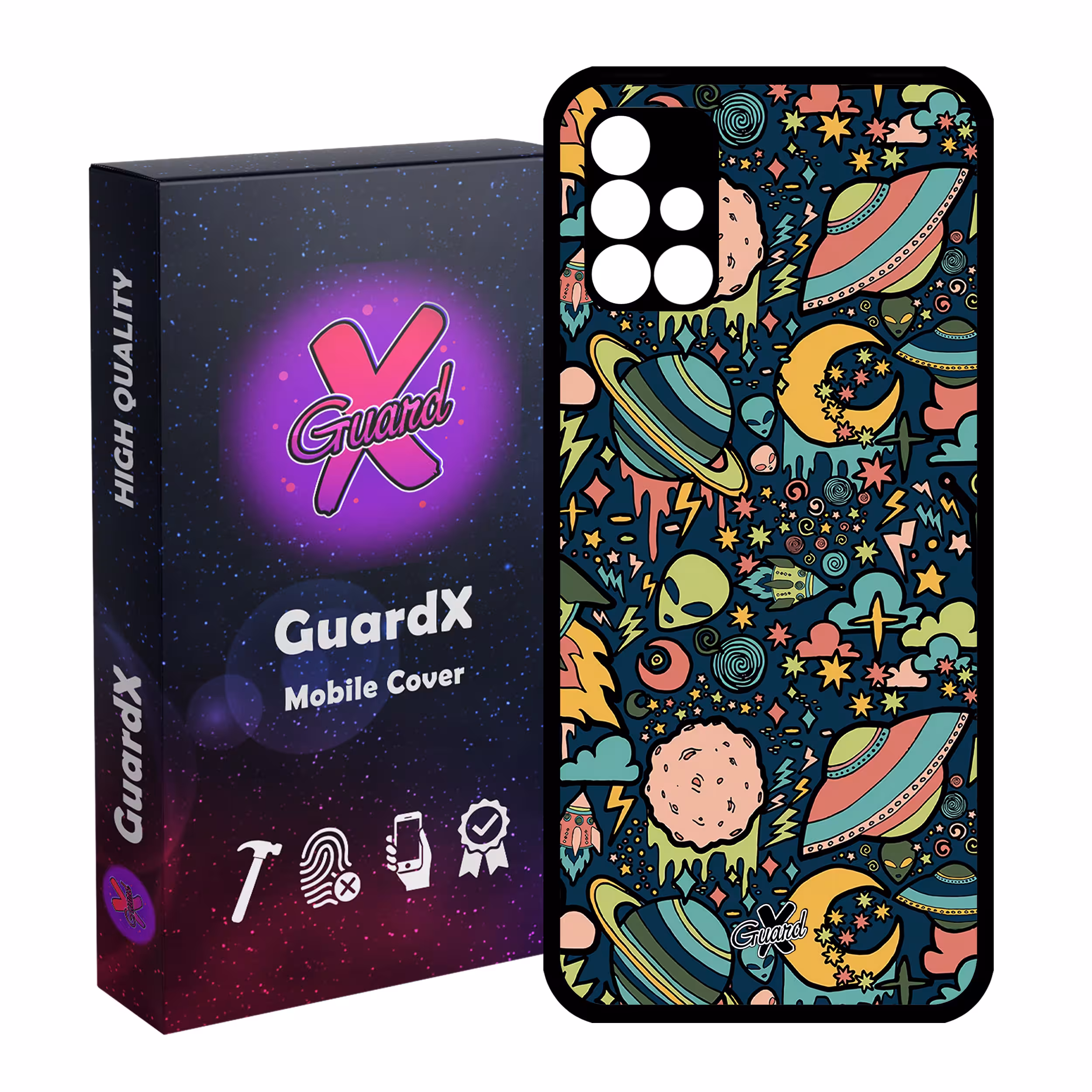 کاور گارد ایکس طرح Galaxy مدل Glass10191 مناسب برای گوشی موبایل سامسونگ Galaxy M31s