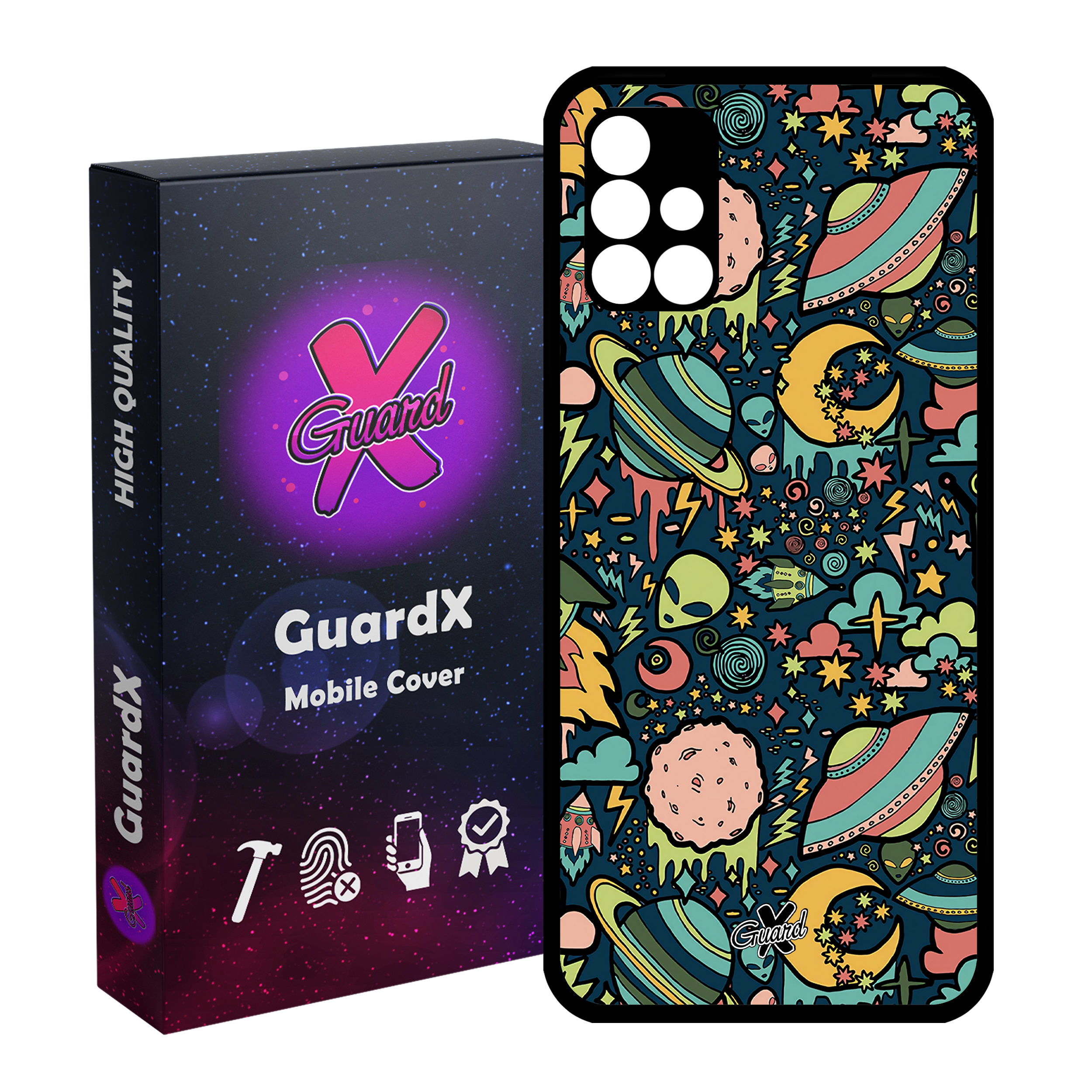 کاور گارد ایکس طرح Galaxy مدل Glass10191 مناسب برای گوشی موبایل سامسونگ Galaxy M31s