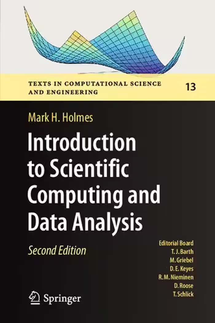 خرید و دانلود نسخه کامل کتاب Introduction to Scientific Computing and Data Analysis